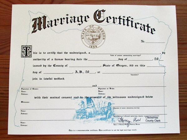 Coos County Marriage Licenses July 27 Aug 7 News 