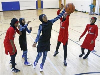 Muslim Girls Design Their Own Basketball Uniforms National