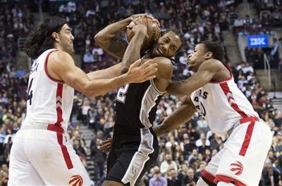 Nba Raptors Snap San Antonio Win Streak National Sports Theworldlink Com