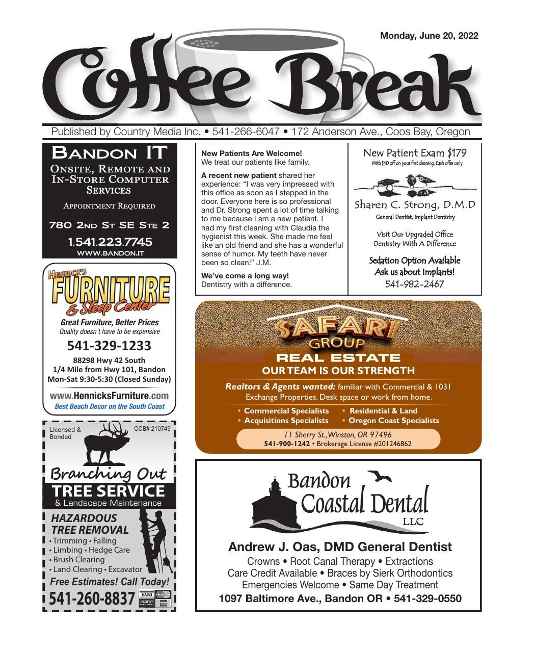 Coffee Break 06/20/22