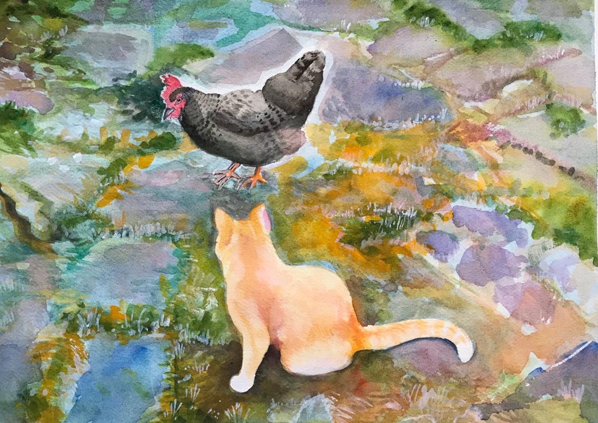 Cat Inspires Illustrated Children S Book Entertainment