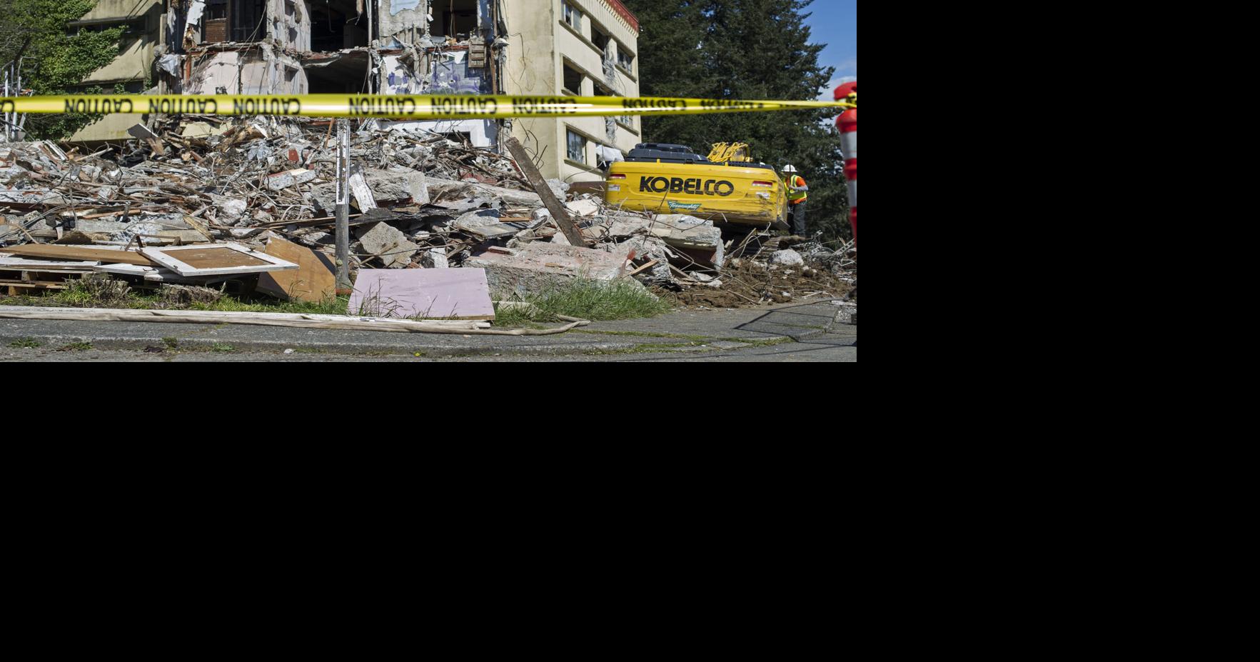 After 93 years, the McAuley Hospital comes down Local News