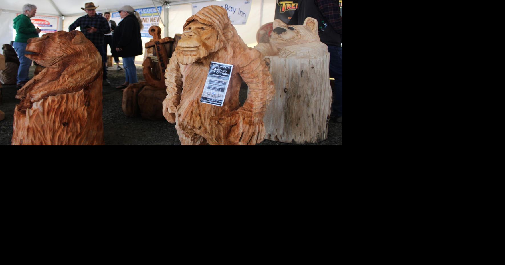 Chainsaw Carving Competitors create works of art | Local News ...