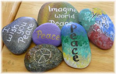 Peace Rocks Painting Set For April 5 Entertainment