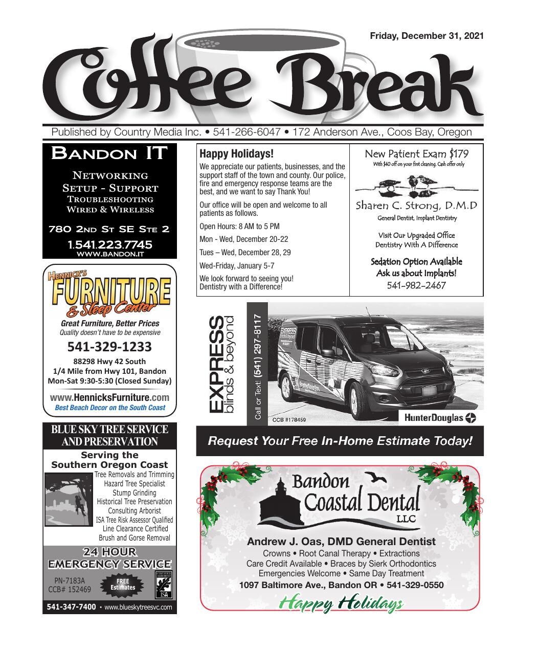 Coffee Break 12-31-21