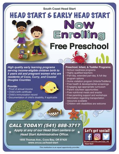 South Coast Head Start is accepting applications for enrollment | Local ...