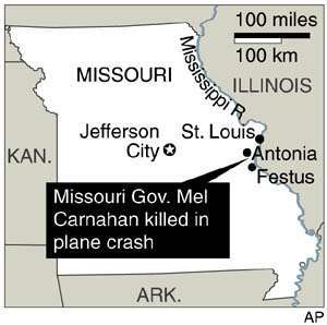 Missouri governor killed in plane crash theworldlink