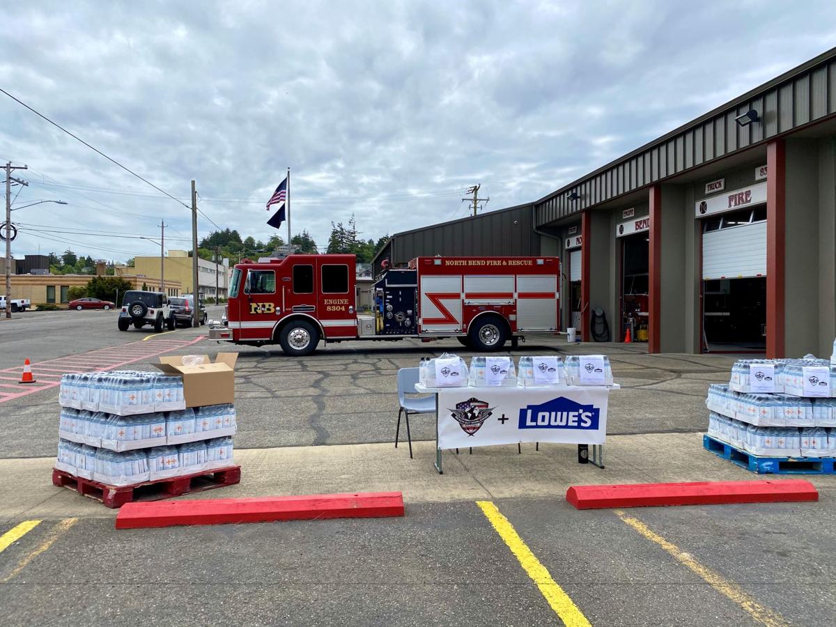 North Bend Fire Department to give away more than 2,000 bottles of hand
