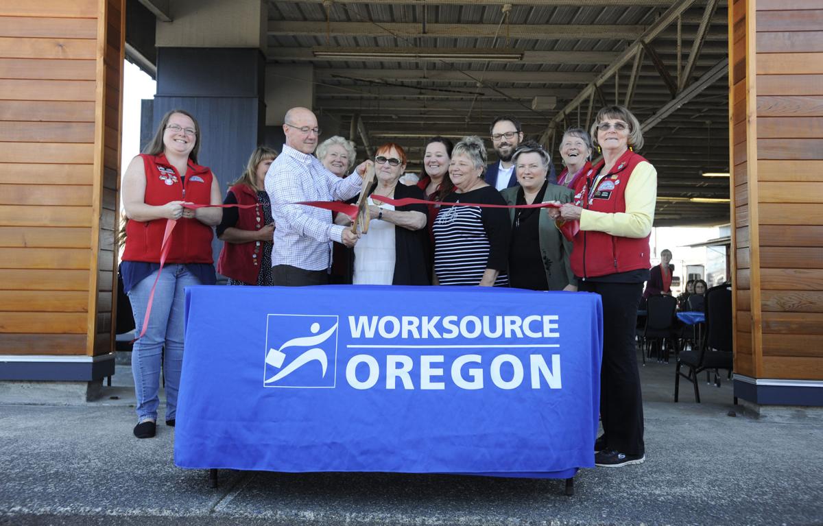 Ribbon Cutting Workforce Coos