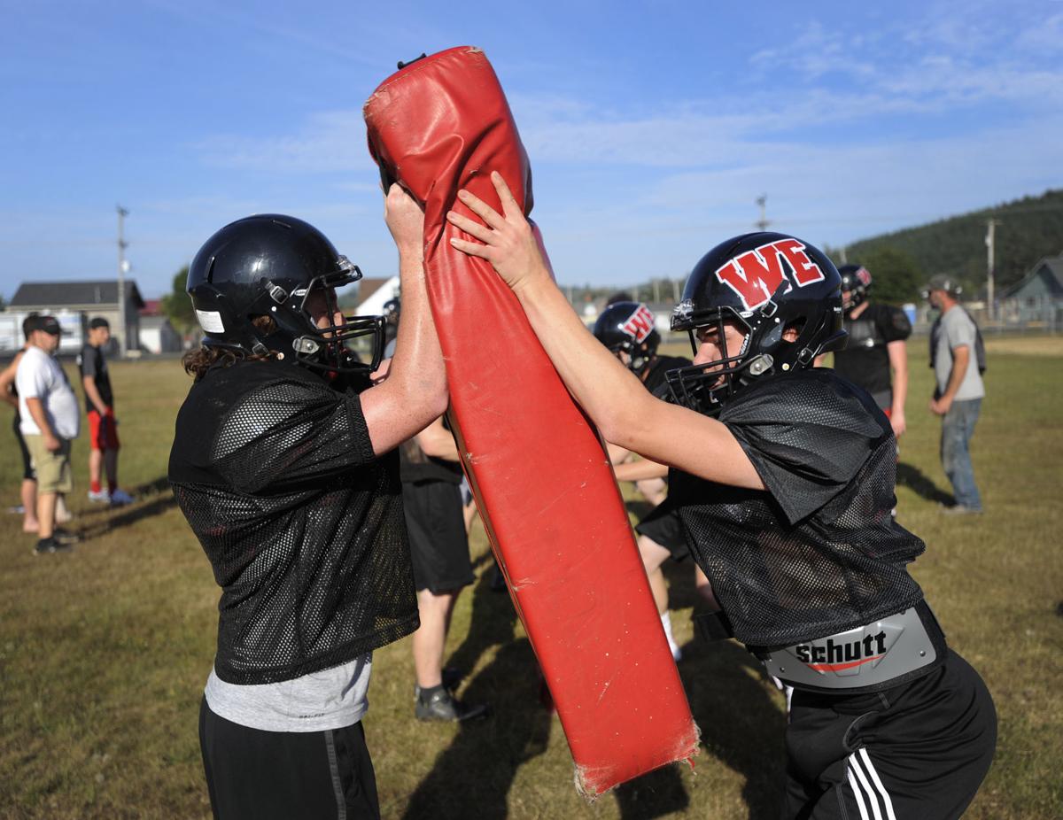 First day of Reedsport football