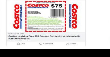 Viral $75 Costco coupon is fake, company says, so stop ...