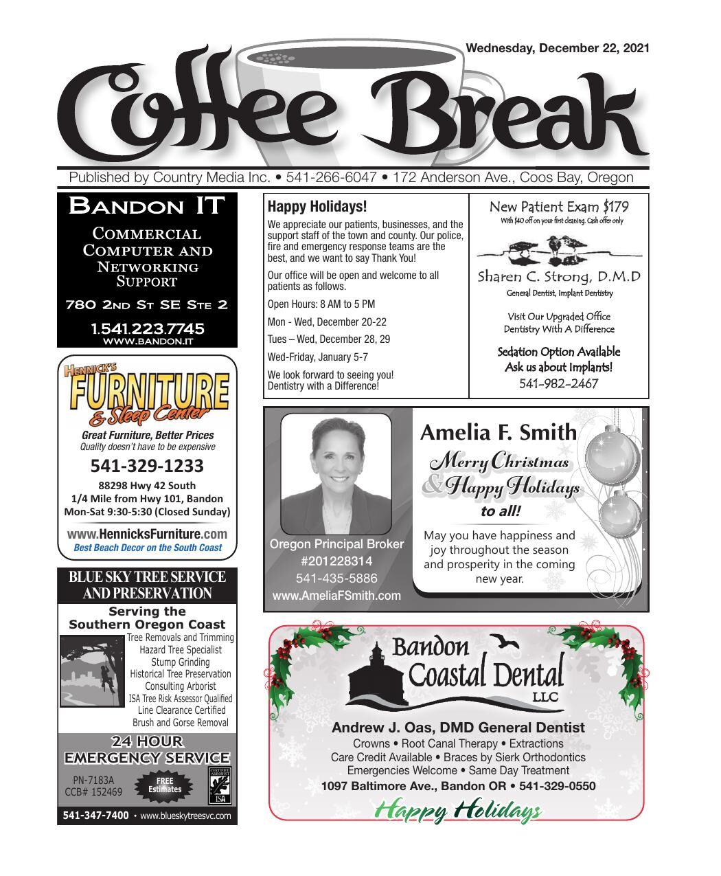 December 21, 2021 Coffee Break