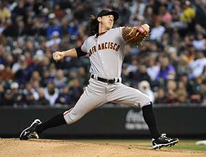 Lincecum throws 2nd no-hitter