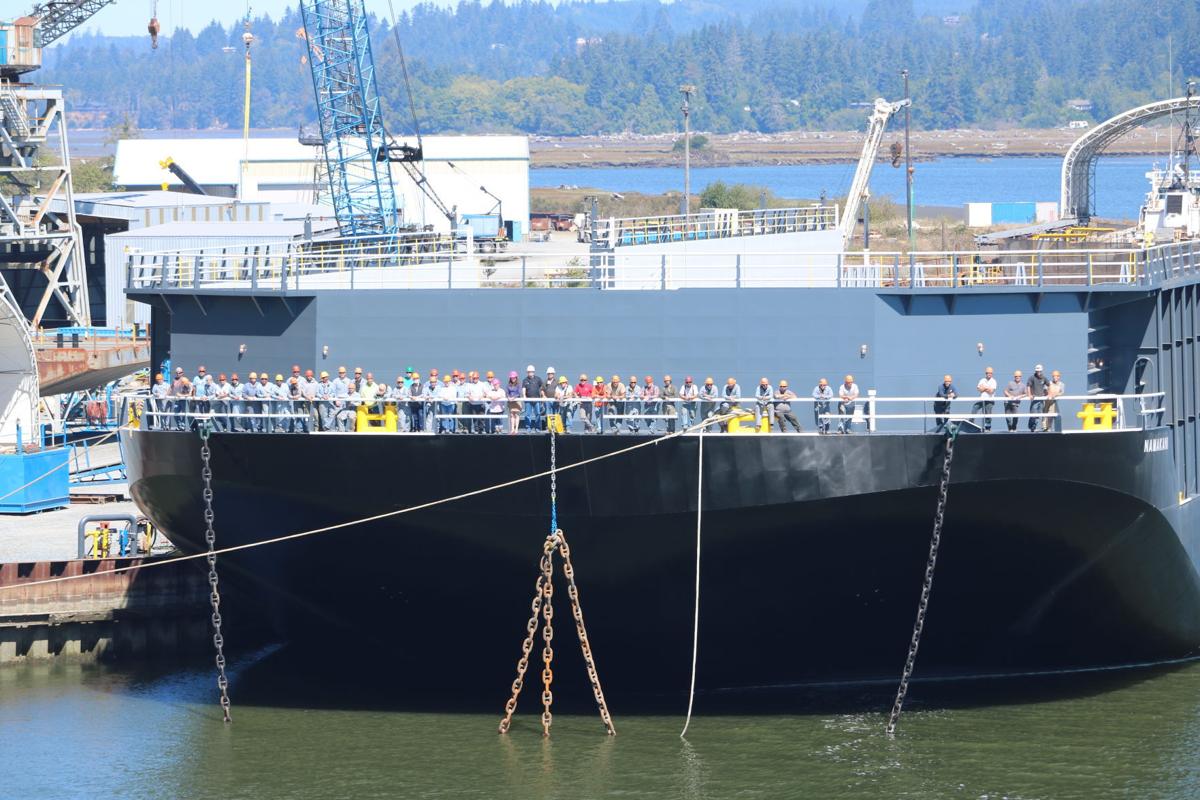 Sause Brothers celebrate the fastest barge in the world Local News