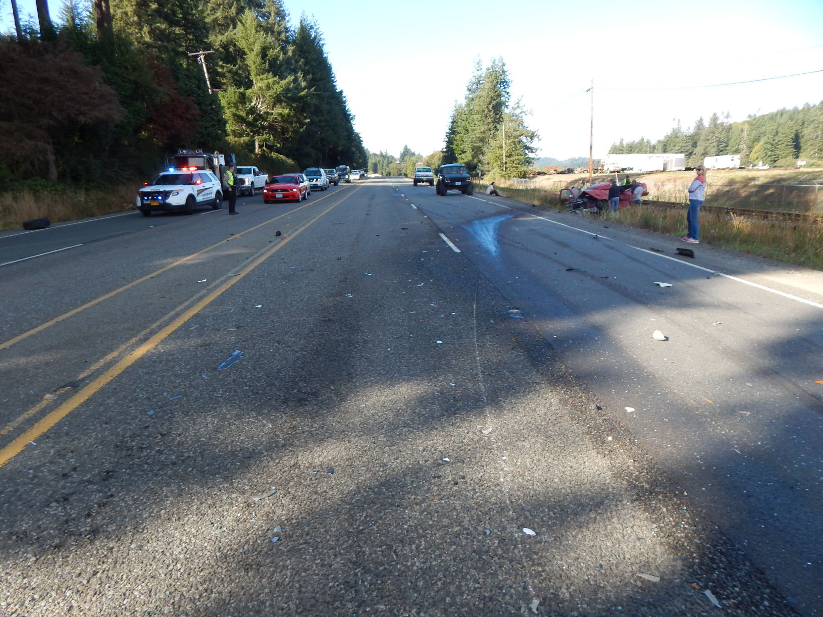 3 Vehicle Crash Leads To Injuries On U.S. Highway 101 In Coos Bay ...