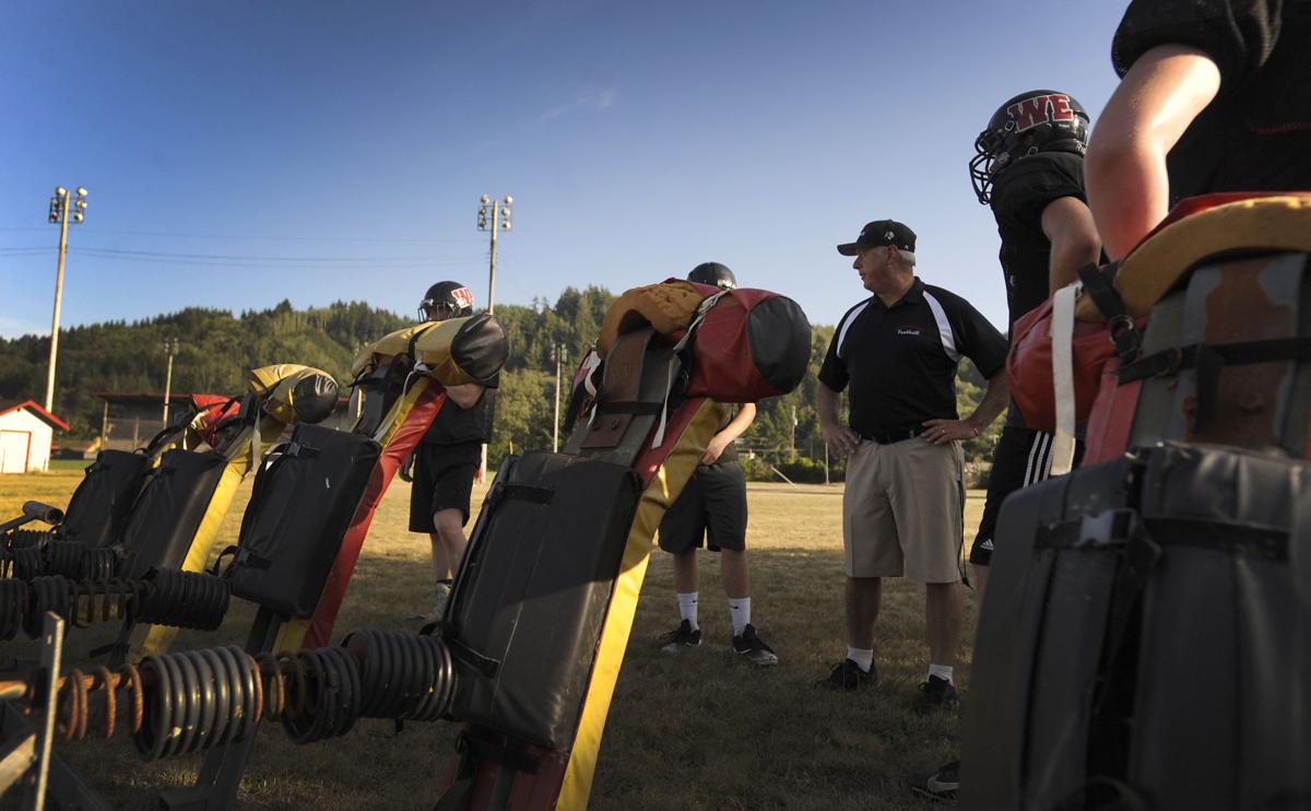 First day of Reedsport football