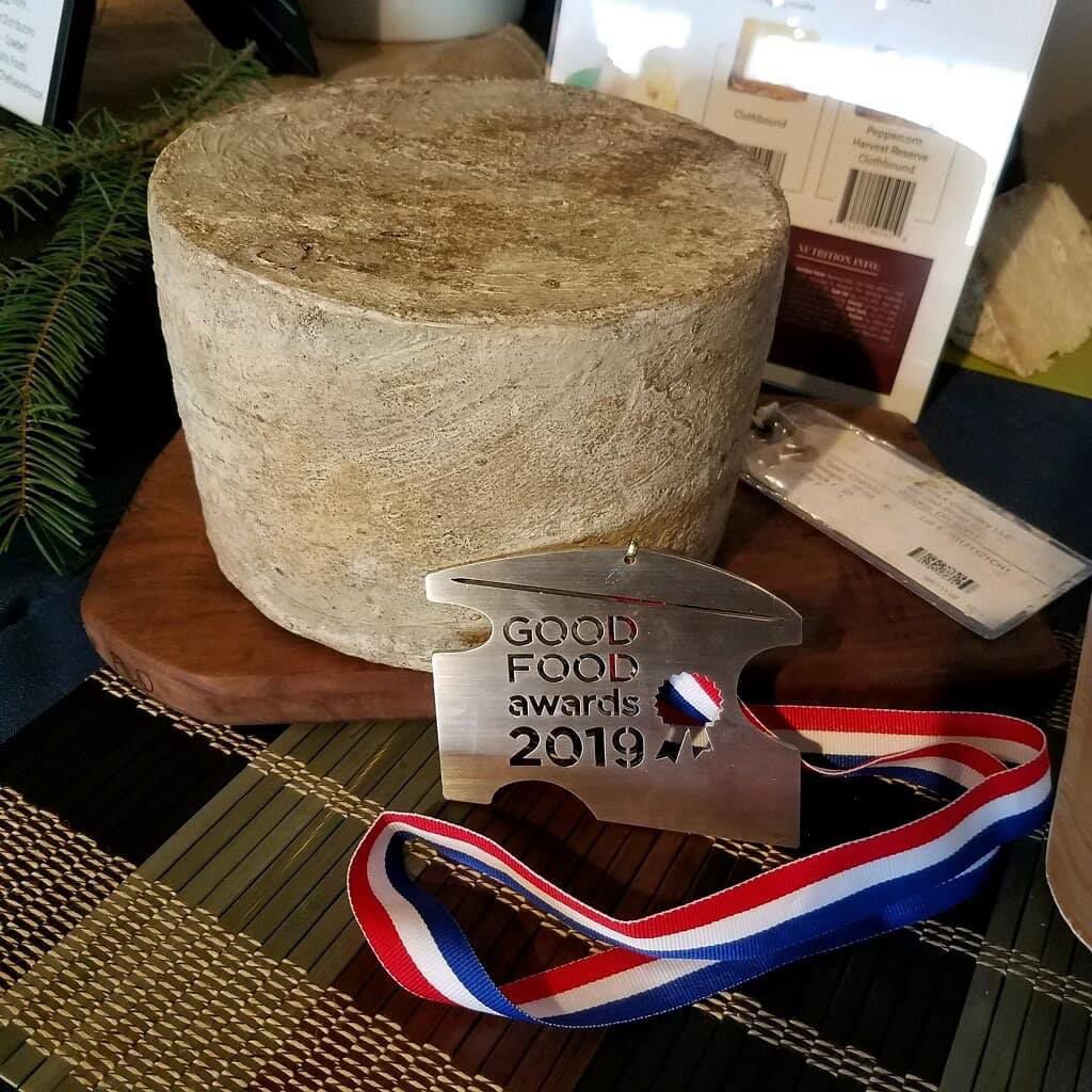 Face Rock Creamery celebrates another win for its clothbound cheddar