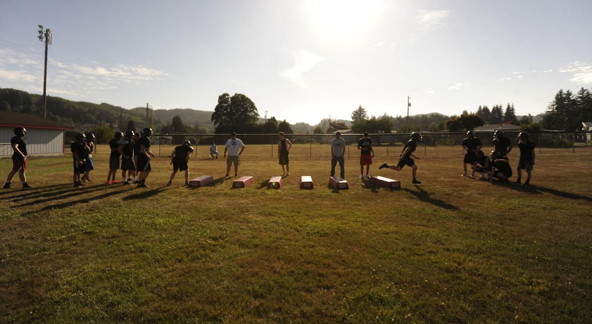 First day of Reedsport football