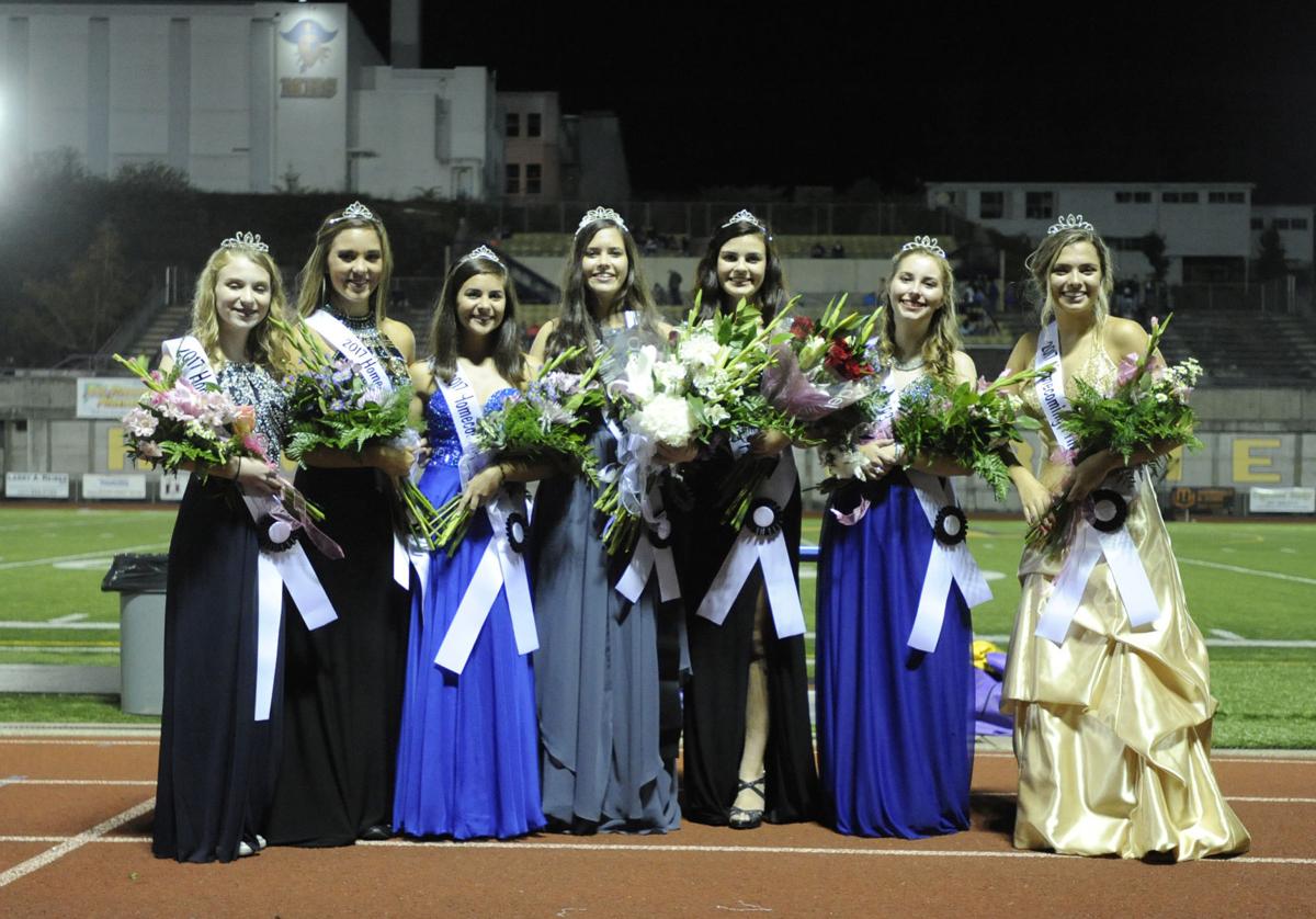 Isabella Webster crowned Marshfield's 2017 Homecoming Queen.