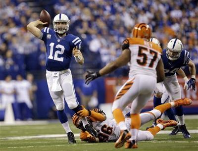 when do the colts play the bengals