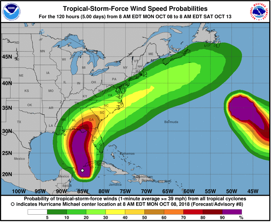Hurricane Michael impact expected Wednesday morning News