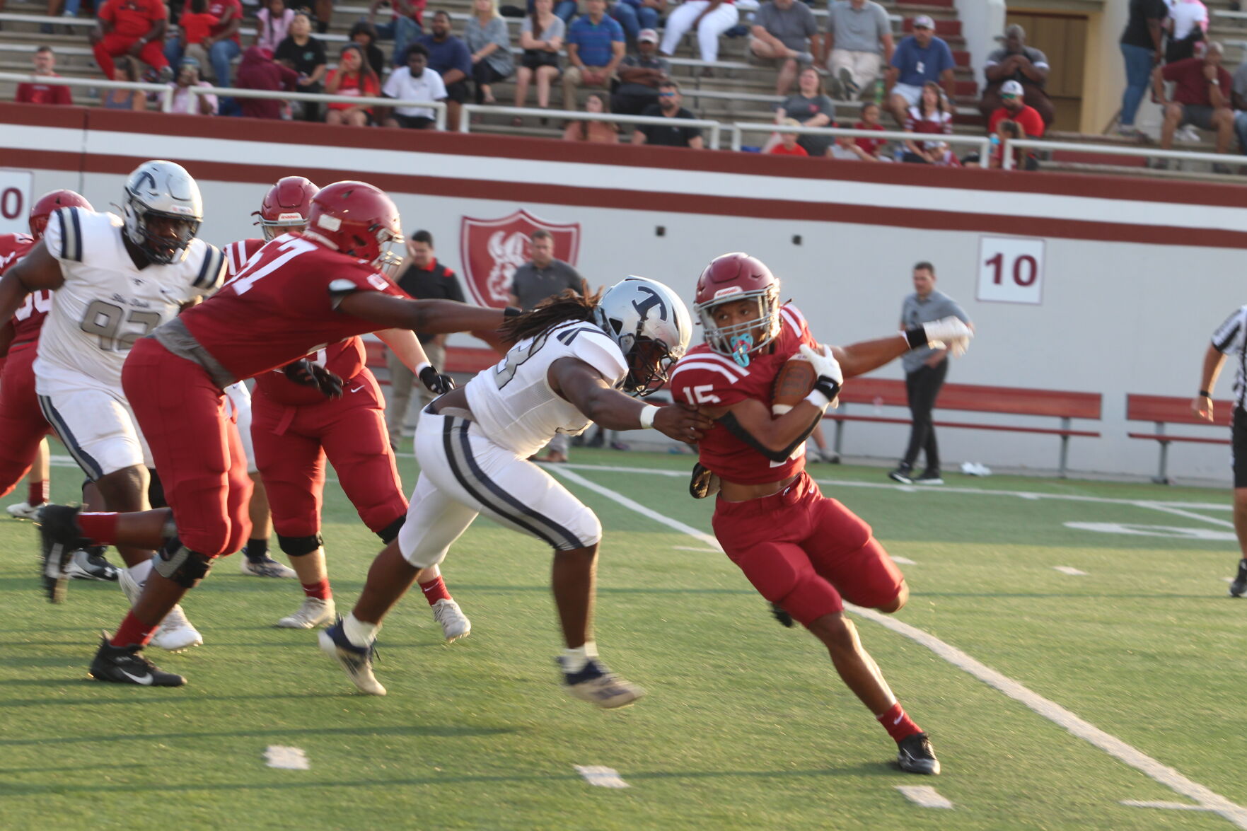 Tift Lowndes scrimmage at Brodie Field Sports tiftongazette