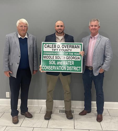 Tifton Caleb Overman named  Tift County's 2022 Conservationist of the Year photo