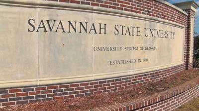 Savannah State University Entrance Sign