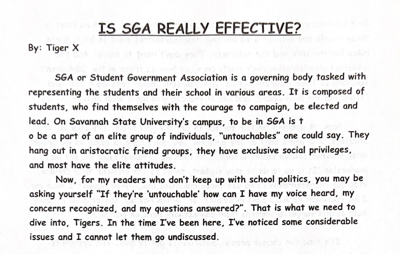 Tiger X and their Plight With SGA
