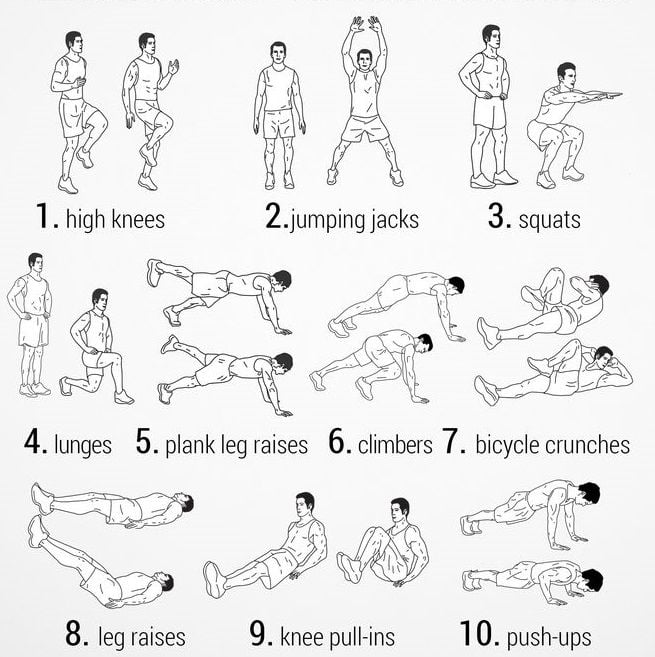 Tough exercises to do best sale at home