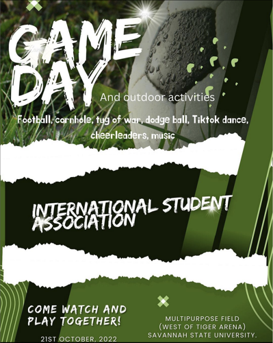 ISA Game Day Flyer