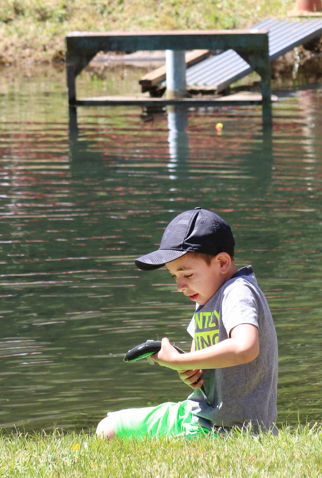 Trask River has fish flying out on free day Community