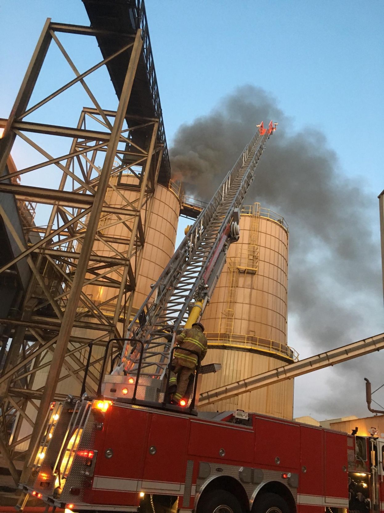 Hampton Mill structure fire sends flames skyward | News