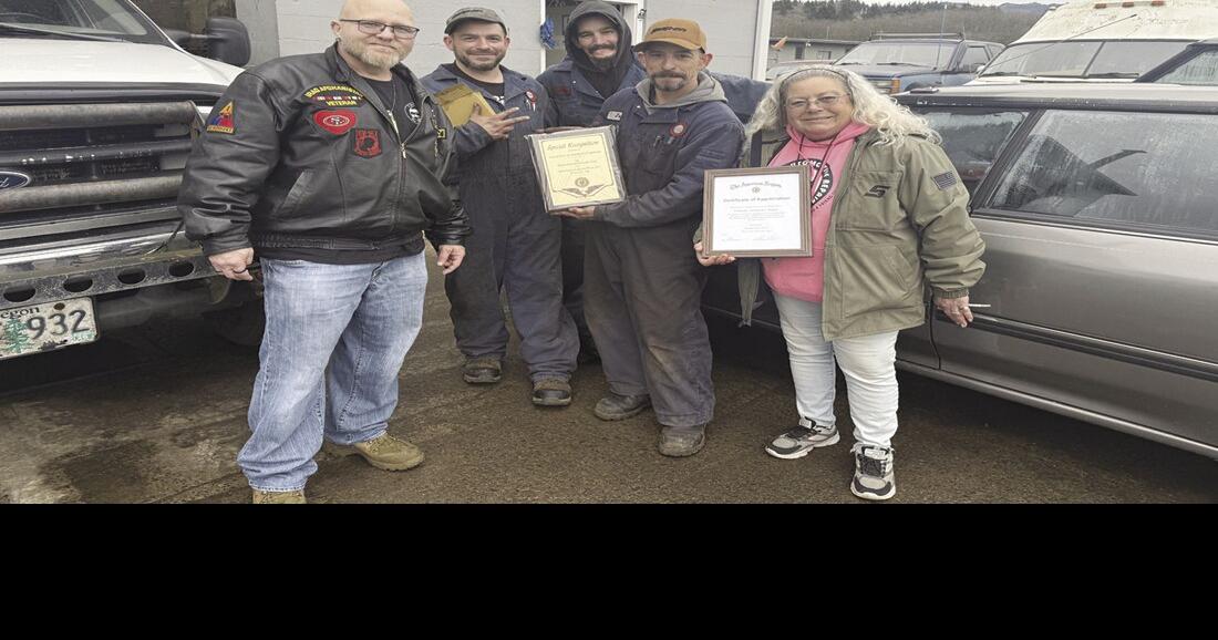Colemans Automotive Repair recognized by American Legion | Community