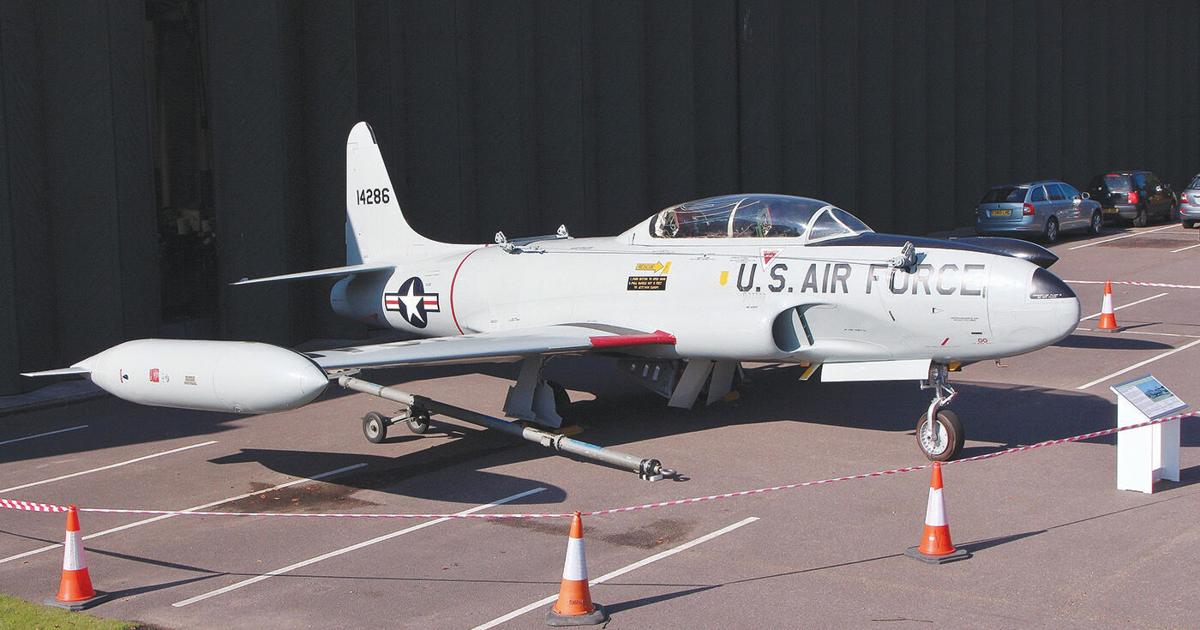 Lockheed 412 Tillamook Air Museum welcomes historic Lockheed T-33 Shooting Star ...