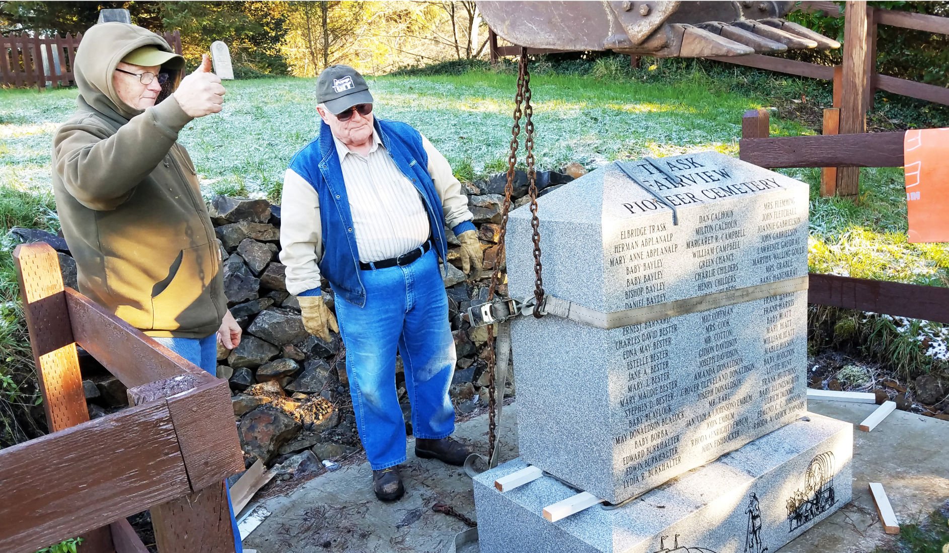 Tillamook s early pioneers recognized with monument Community