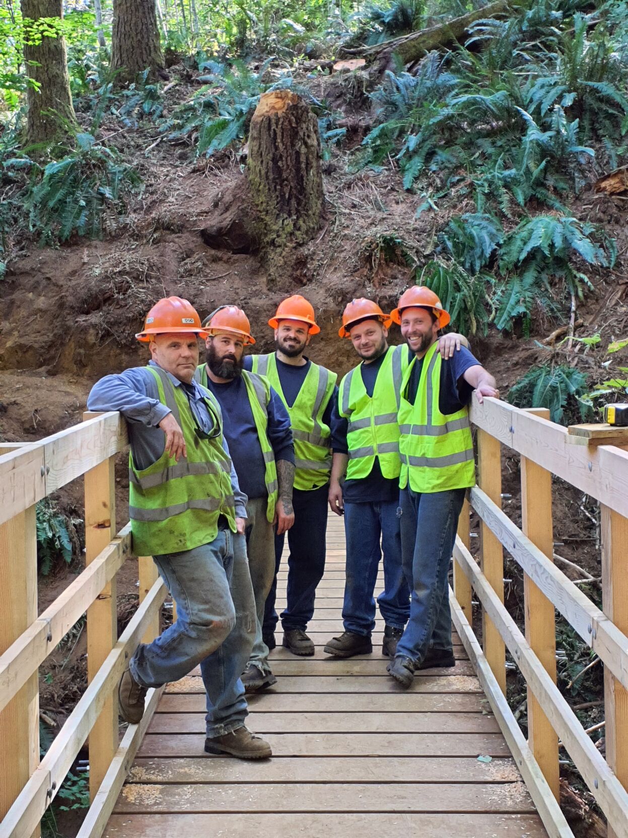 Tillamook State Forest gets a new trail bridge thanks to South