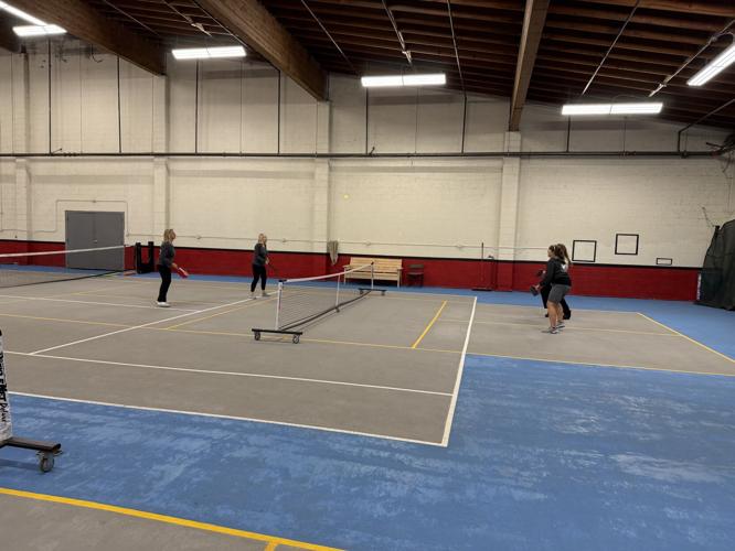 New lighting installed at fairground courts | News | tillamookheadlightherald.com