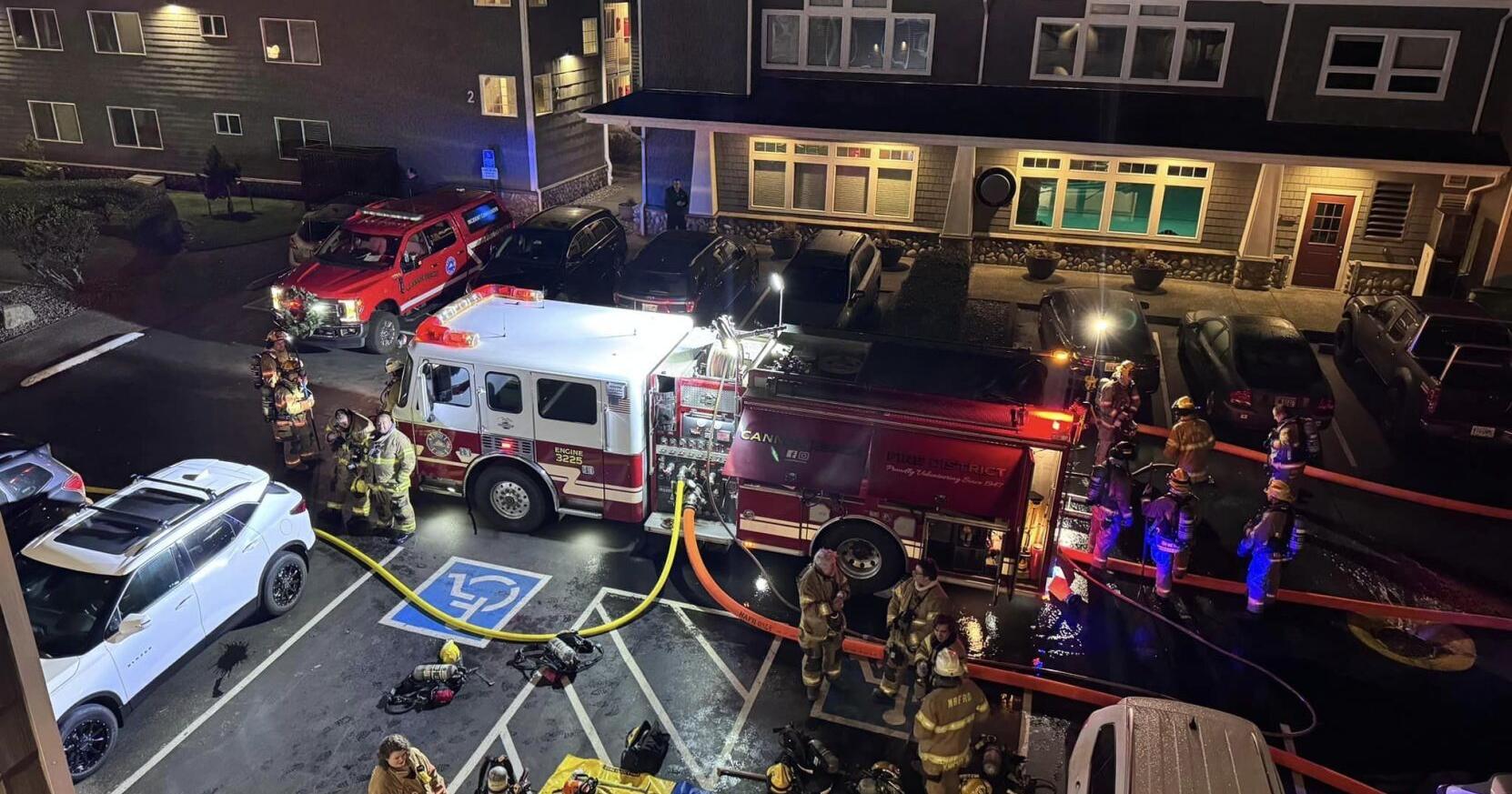 Coast Hotel Fire: 35 people displaced, multiple fire departments respond - Vimarsana News