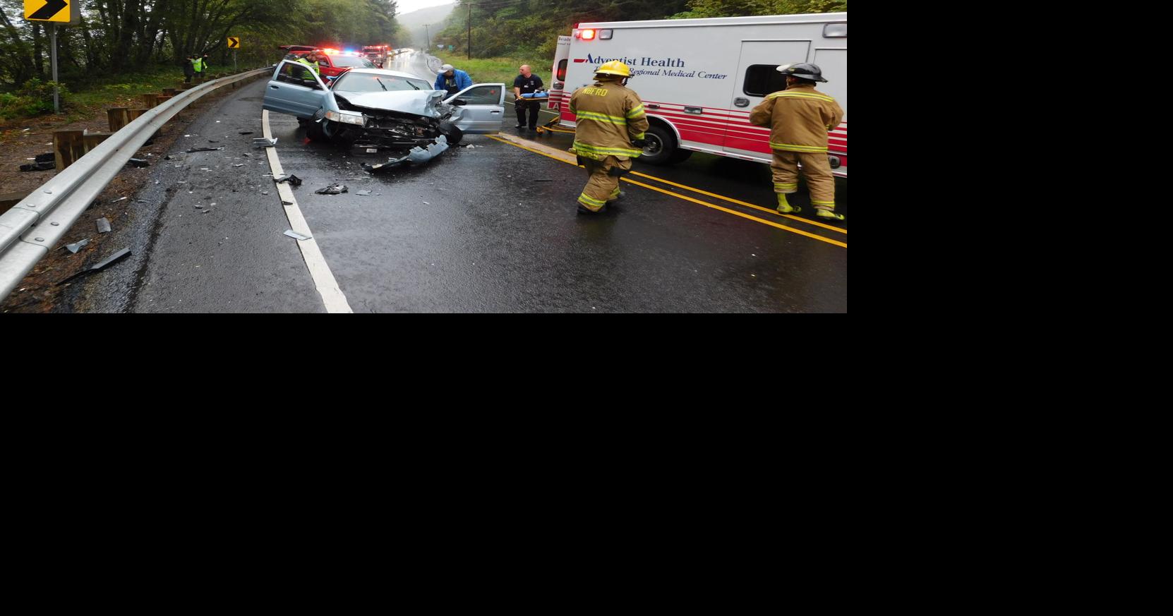 3 car accident on Hwy. 101 News