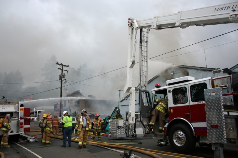 Fire destroys three buildings in downtown Cloverdale | News ...