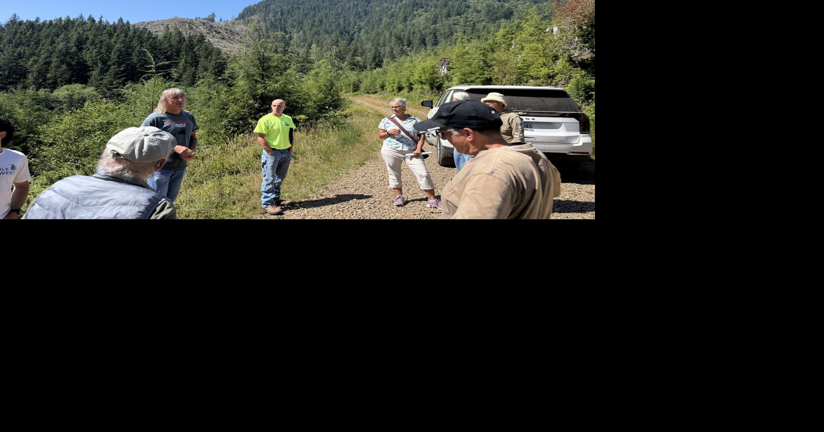 Residents tour Nehalem forest
