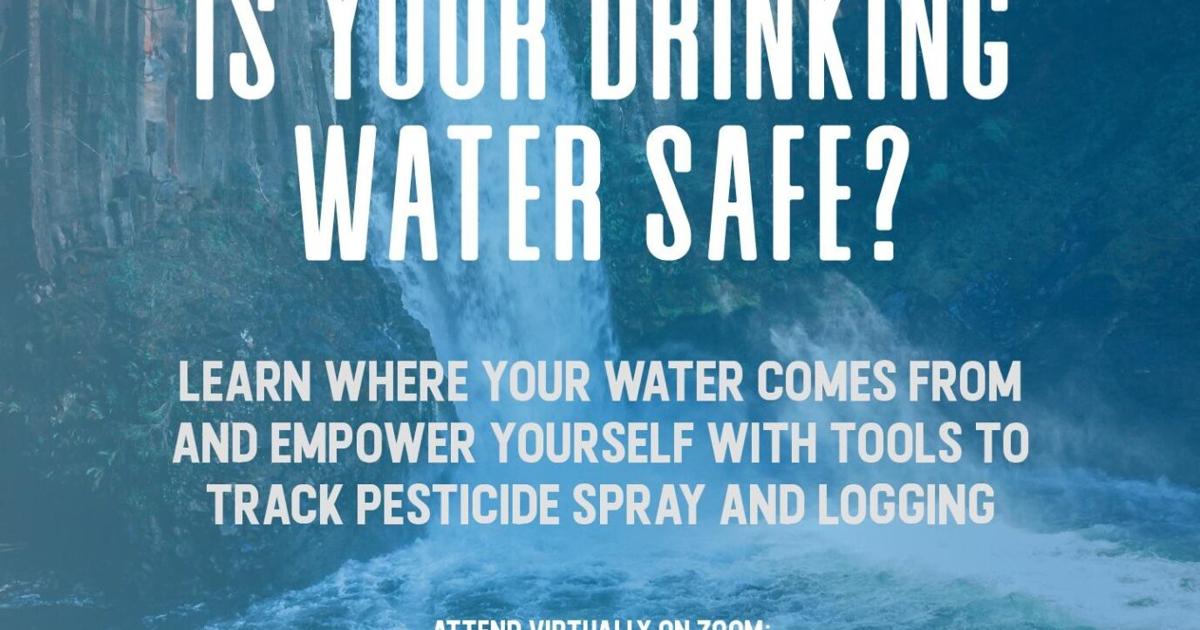 Is Your Drinking Water Safe?: A Free Zoom Workshop | News