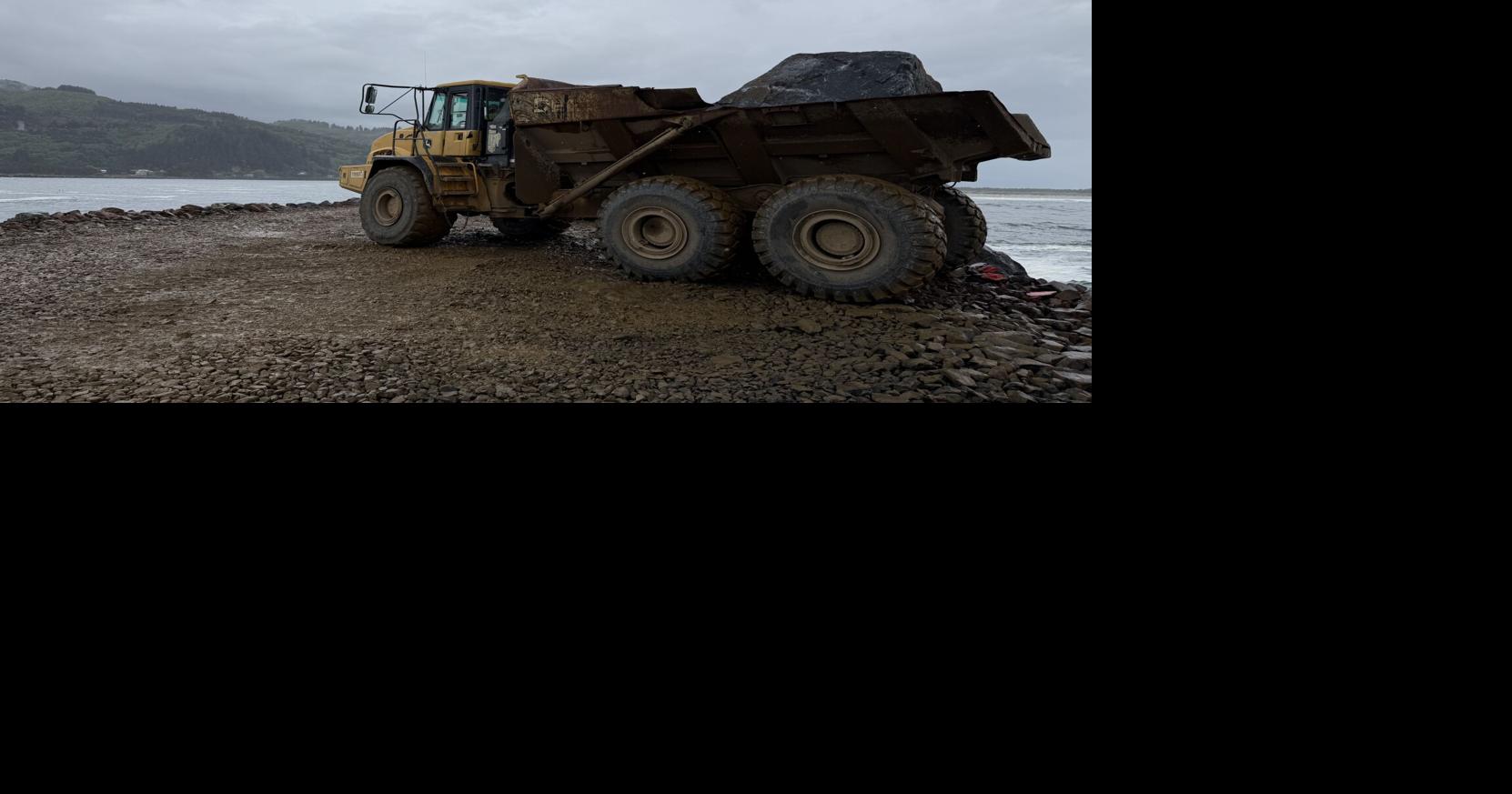 Jetty work on track for fall completion