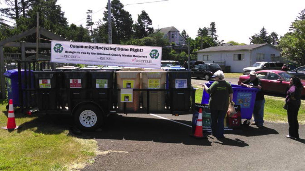 Recycling Trailer makes debut News