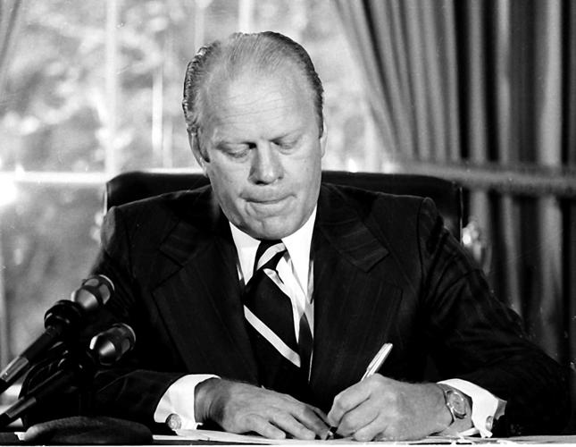 President Ford - Pardons Nixon