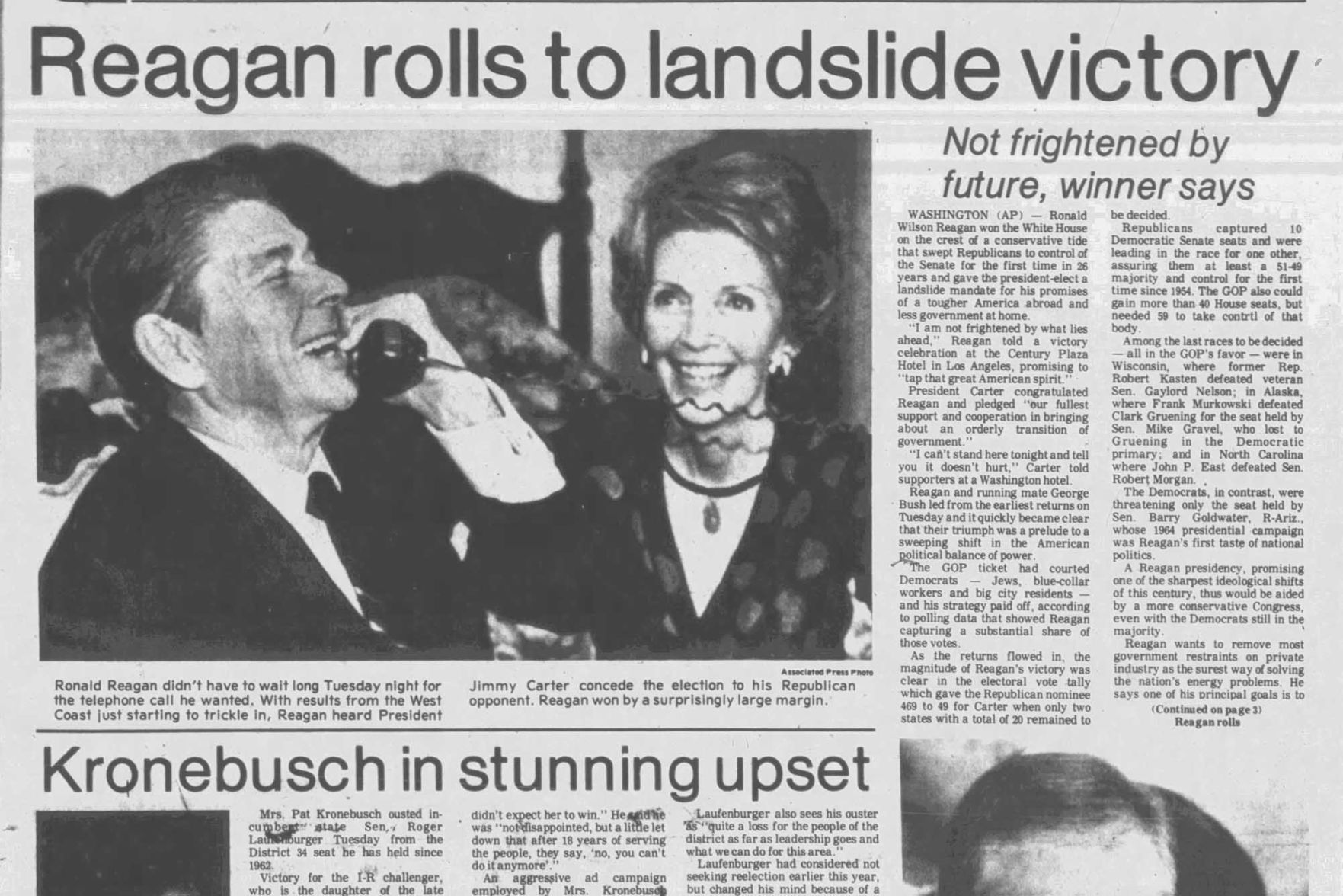 Headlines From History Reagan Rolls To Landslide Victory Archives   5db728debee53.preview 