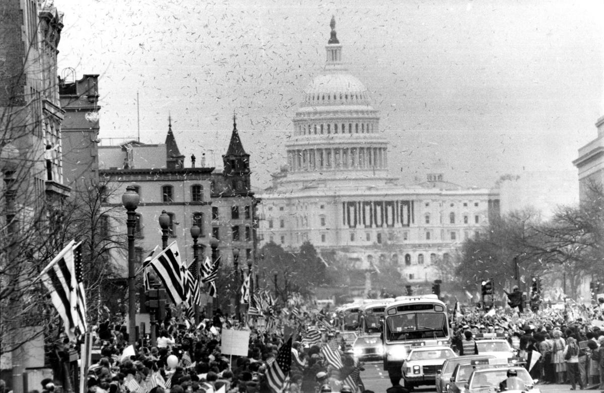 U.S. HOSTAGES HOMECOMING PARADE