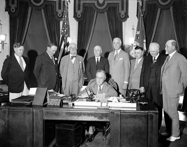 President Franklin D. Roosevelt - Securities bill