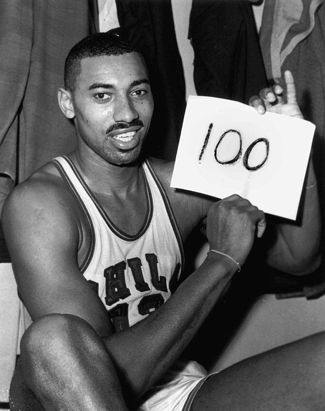 Today in sports history: Wilt Chamberlain scores NBA record 100 points